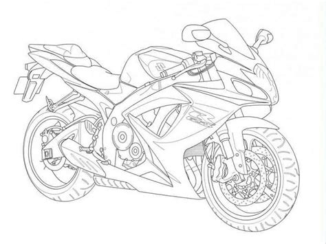 Motorcycle Drawing Bike Drawing Bike Illustration