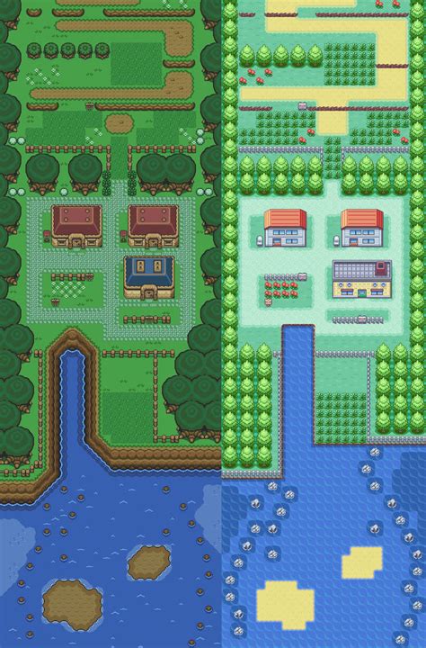 Link To The Past Pokemon Pallet Town 1 By Vengaur On Deviantart