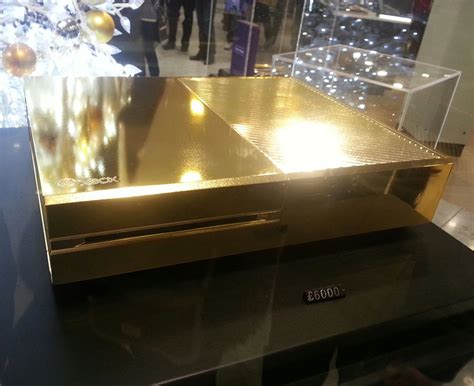 24k Gold Plated Xbox One Hits Harrods Technabob