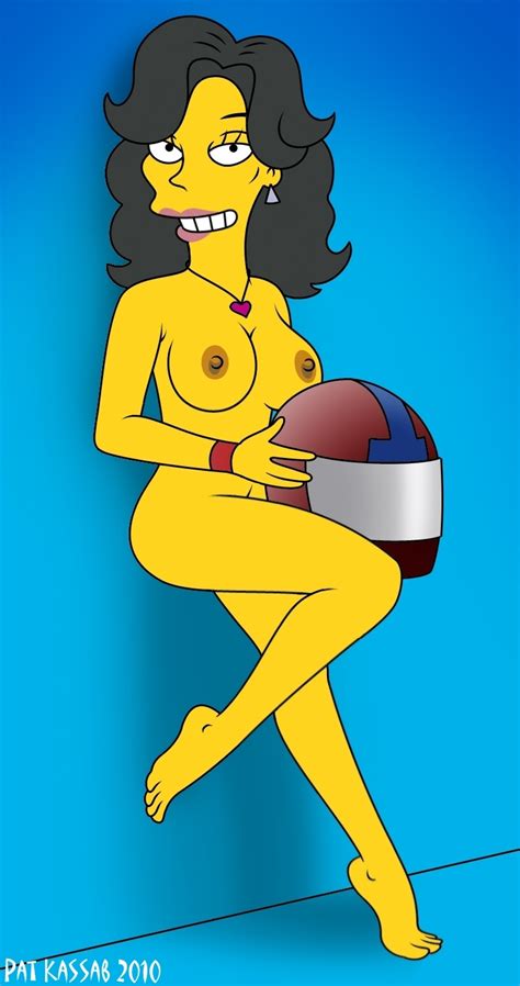 Rule 34 Accurate Art Style Breasts Color Female Female Only Helmet Human Julia The Simpsons