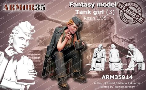 1 35 And 1 16 Scale Fantasy German Sexy Tank Girl Eating Miniatures Unpainted Resin Model Kit