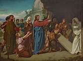 Ben on Twitter: "RT @lectionaryart: The Raising of Lazarus by José ...