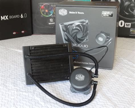 Cooler Master Masterliquid Lite 120 Aio Cooler Review Technology X