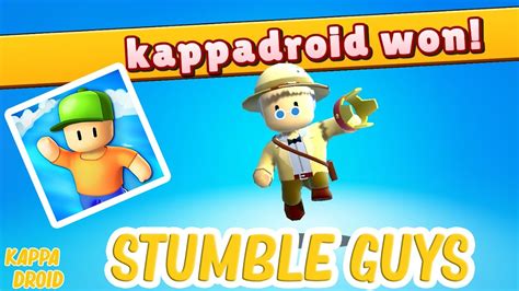 Stumble Guys Multiplayer Royale Gameplay Part 3 Android Ios Youtube