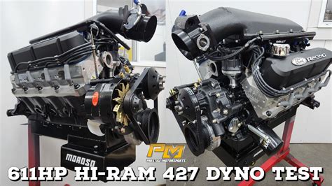 611hp Dart 427 Ford Holley Hi Ram Cnc Ported Dyno Test For Backdraft