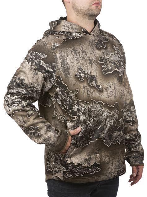 Realtree Mens Excape Arrowood Performance Hoodie