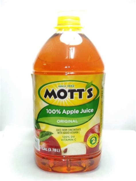 Motts Original 100 Apple Juice 1gal X 1 Bellair Farms Jamaica