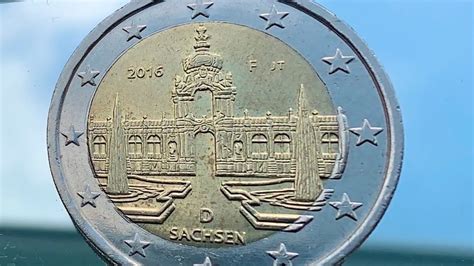 2 Euro 2016 Germany Rare Coin Youtube