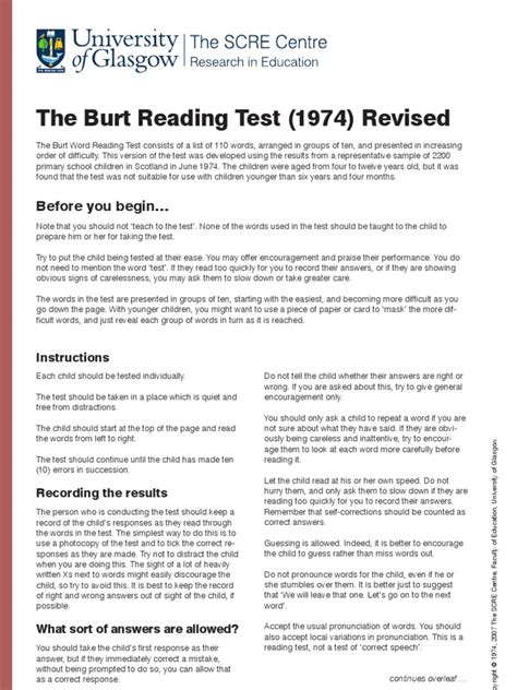 We did not find results for: Burt Reading Age Test