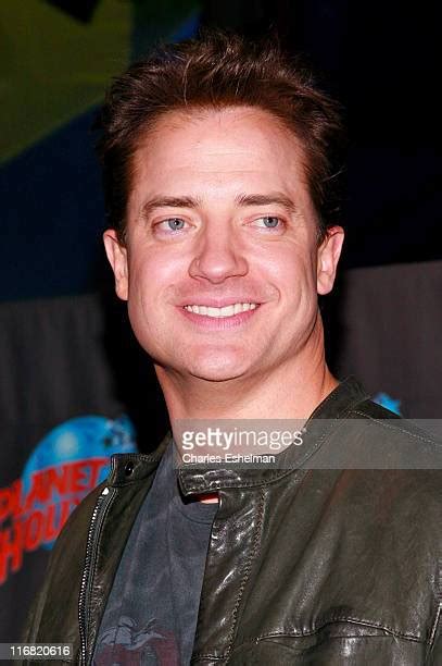 Brendan Fraser Visits Planet Hollywood In Times Square Photos And