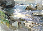 John Singer Sargent | Stream and Rocks | The Metropolitan Museum of Art ...