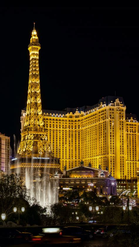 Las Vegas Eiffel Wallpaper For Iphone 11 Pro Max X 8 7