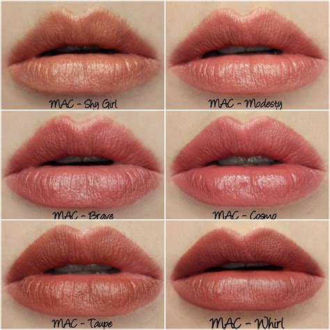 Mac Permanent Nude Neutral Lipstick Swatches Review Part Two Lani