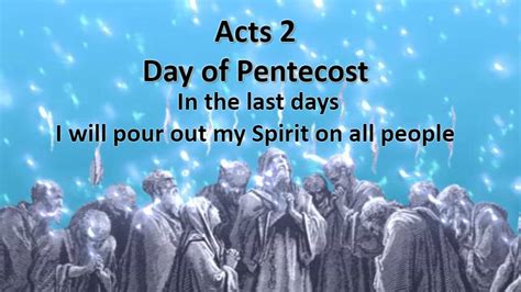 Acts 2 The Day Of Pentecost