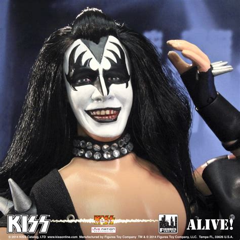 Kiss 12 Inch Action Figures Alive Re Issue Series The Demon Figures Toy Company