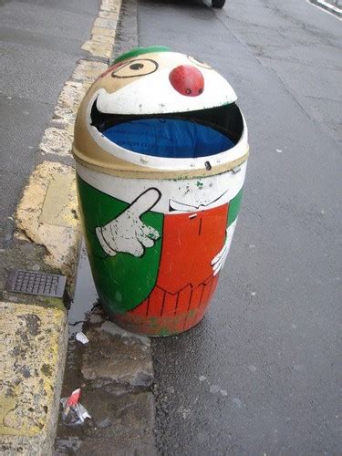 I don't talk trash often, but when i do, i go for the jugular. Funny Trash Can | Flickr - Photo Sharing!