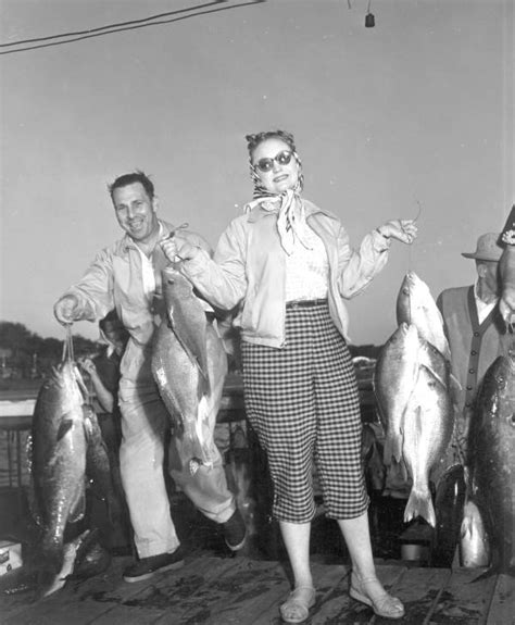 Florida Memory Fishermen Joyfully Displays Their Catch Of Snapper And