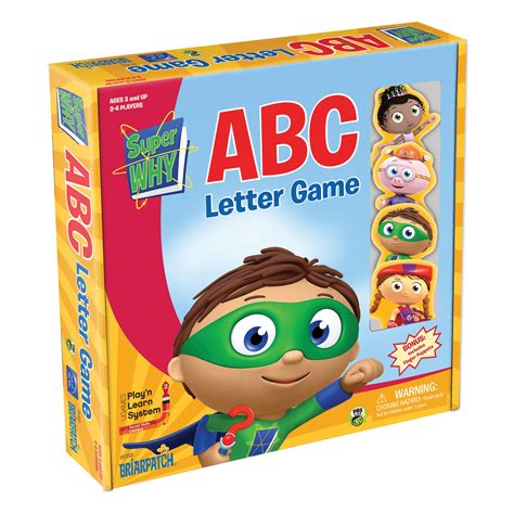 Buy Briarpatch Super Why Abc Game Pbs Kids Early Reading And Spelling