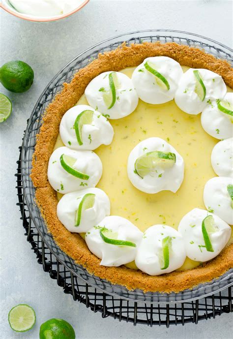 Classic Key Lime Pie Flavor The Moments