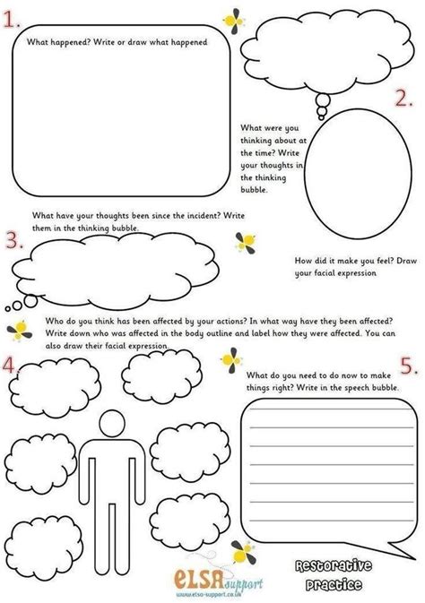 Printable Reality Therapy Worksheets