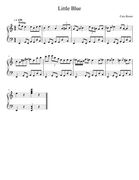 Ostinato Sheet Music For Piano Solo Easy