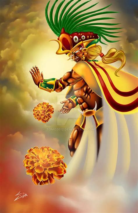 Tonatiuh Dios Del Sol Azteca