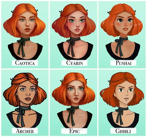 Six Different Types Of Redhead Hair