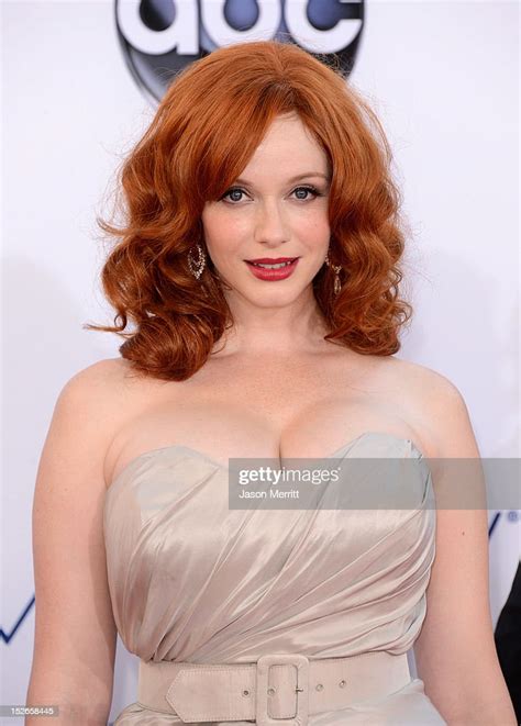 Actress Christina Hendricks Arrives At The 64th Primetime Emmy Awards News Photo Getty Images