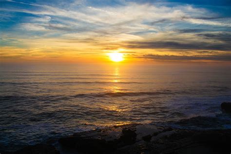 Sunset Pacific Ocean California Free Photo On Pixabay