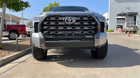 2022 Toyota Tundra Leveled With 35” Tires Youtube