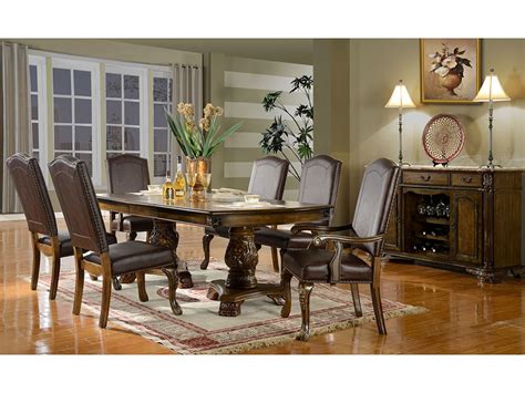 Traditional Walnut Dining Set With Leaves Shop For Affordable Home