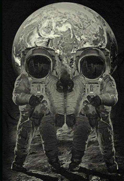 Astronaut Skull Photograph By Donnie Tech Fine Art America