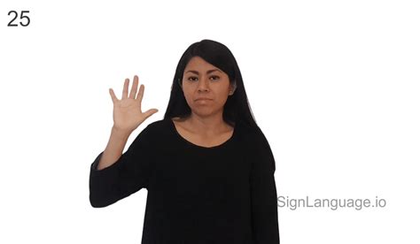 25 In ASL Example 1 American Sign Language