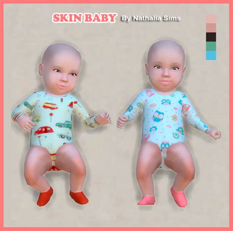 Sims 4 Ccs The Best Baby Skin 7 By Nathaliasims Sims 4 Bebê Sims
