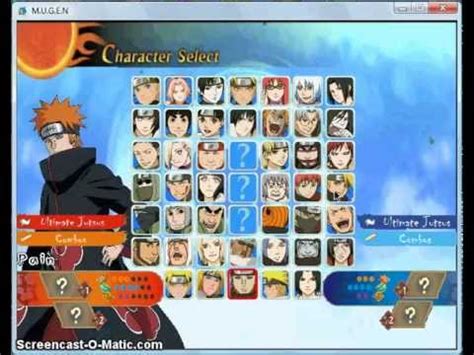 Gameplay and download on the website of the game naruto ultimate ninja v4 2017 (compilation by uzumakiseriy), made based of checking engine m.u.g.e.n, in good old beat´em up style. Naruto Mugen 2 Download Game Pc - islandtree