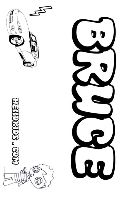 Printable actors coloring sheets for free. Bruce coloring pages - Hellokids.com