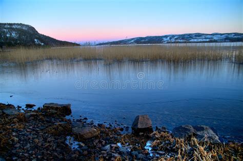 Lapland Lake Stock Image Image Of Scandinavia Cold Still 4572553