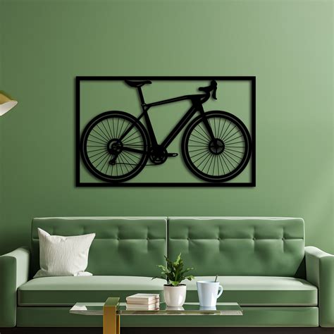 Metal Bicycle Wall Decor Metal Wall Art Bike Wall Decor Etsy