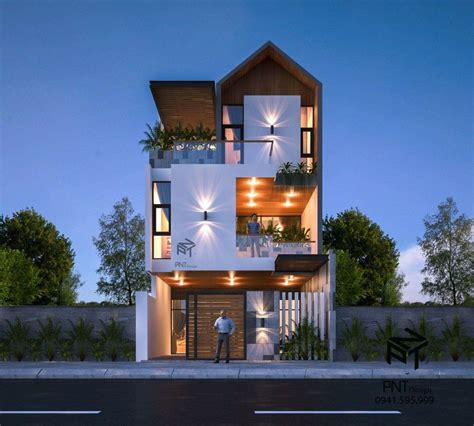 Pin By Miluska Cevallos On Casas Angostas Y Pequeñas House Designs