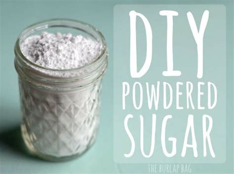 9 Baking Ingredients You Can Make Yourself Make Powdered Sugar