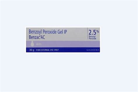 2 X Galderma Benzoyl Peroxide 25 Benzac Ac 30gm For Acne Pimples