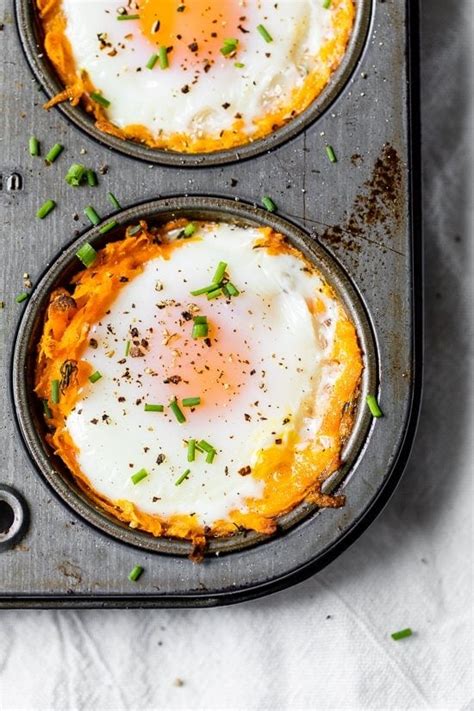 Baked Sweet Potato Egg Cups Skinnytaste Bloglovin