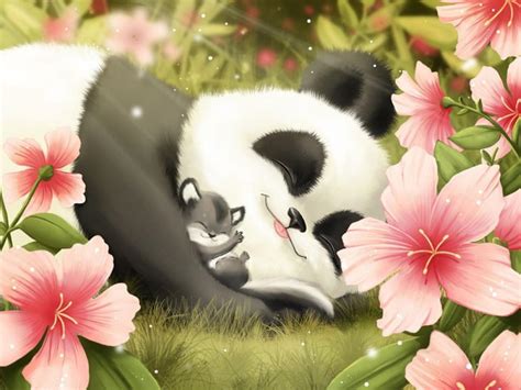 Cute Panda Desktop Wallpapers Top Free Cute Panda Desktop Backgrounds