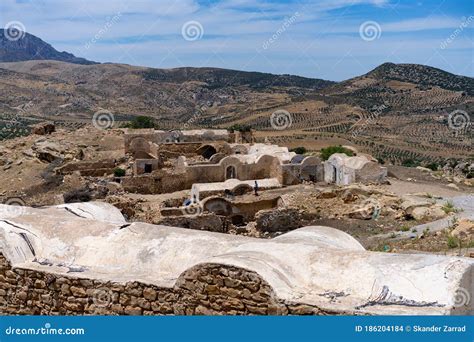 The Berber Village Of Takrouna Tunisia Stock Photo Image Of Home