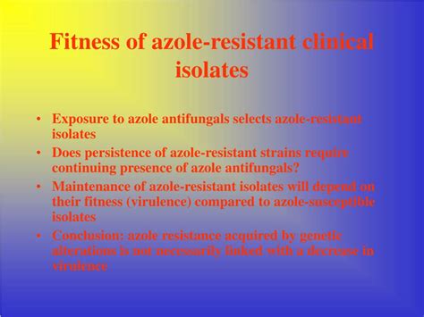 Ppt Is Azole Prophylaxis A Double Edged Sword Powerpoint