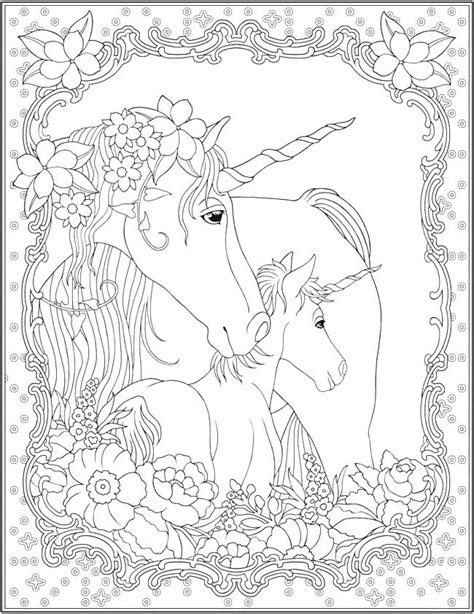 This coloring sheet shows a magnificent american unicorn. Hard Unicorn Coloring Pages at GetColorings.com | Free ...