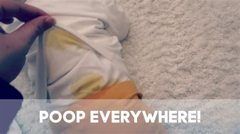 Newborn Poop Explosion Day Five Youtube