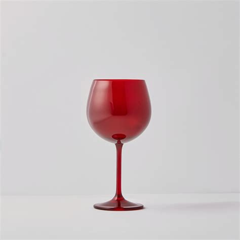 Colored Red Bohemian Wine Glasses Set Of 6 The Free Nude Porn Photos