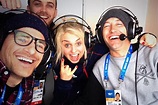 Winter Olympics 2014: Ed Leigh and Tim Warwood - commentators with ...