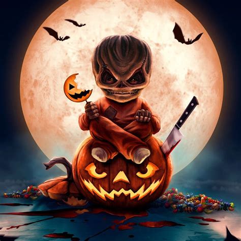 Fan Art Of The Movie Trick R Treat Halloween Artwork Horror